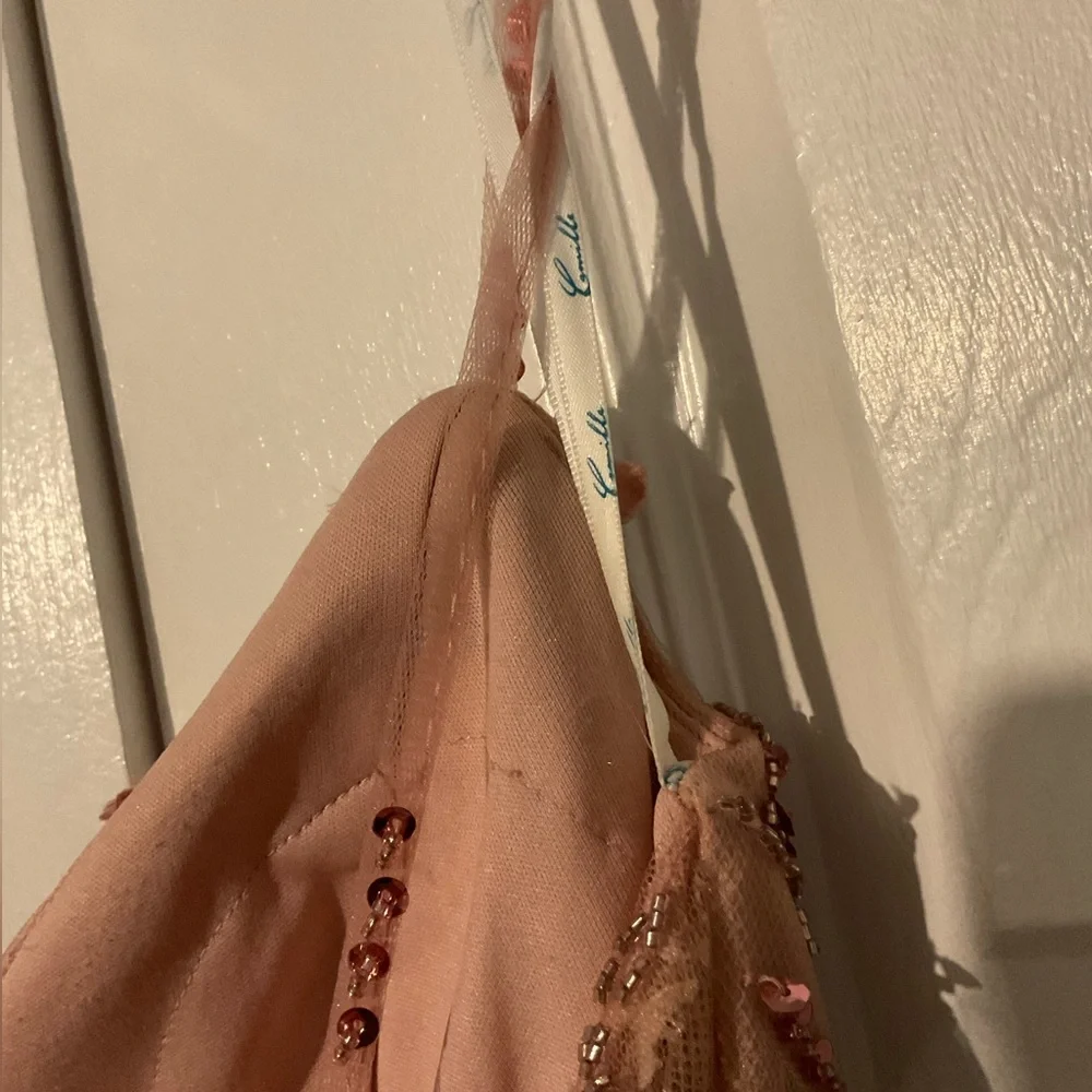 (NWT) Camille La Vie Mermaid Flower Maxi Dress - Picture 5 of 6